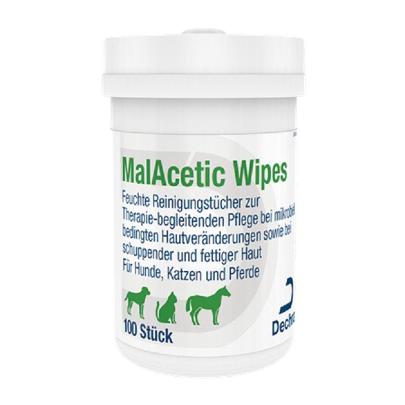 Albrecht MalAcetic Wipes 100 Tücher für Hunde, Katzen und Pferde Albrecht MalAcetic Wipes 100 Tücher für Hunde, Katzen und Pferde