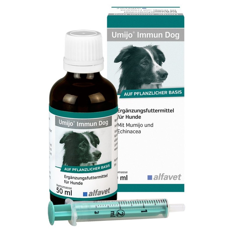 Alfavet Umijo® Immun Dog 50ml Ergänzungsfuttermittel für Hunde