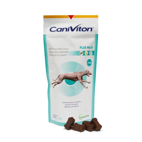 Vetoquinol CANIVITON plus MAXI 90 St&uuml;ck Erg&auml;nzungsfuttermittel f&uuml;r Hunde