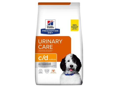 HILLS Prescription DIET c/d Multicare Trockenfutter mit Huhn 12 kg f&uuml;r Hunde