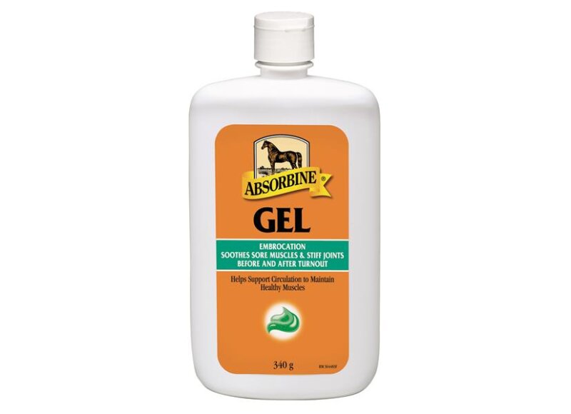 Absorbine Gel Embrocation 340g. Gel Liniment - Horse