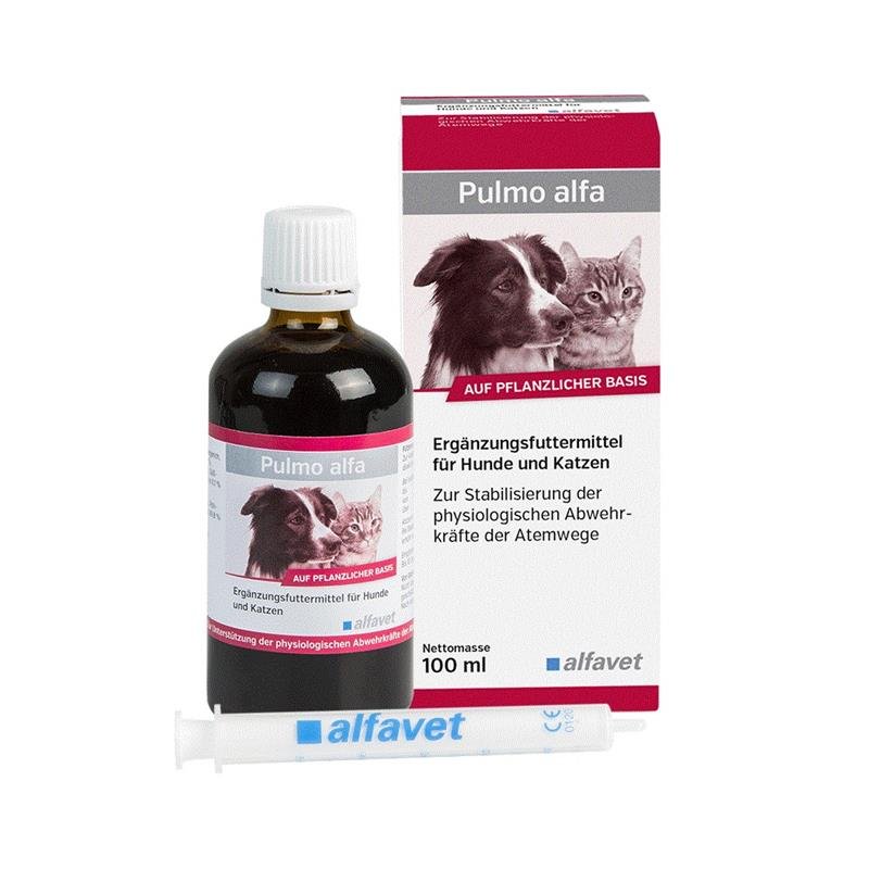 Alfavet Pulmo alfa® 100ml (früher Pulmostat akut) Ergänzungsfuttermit