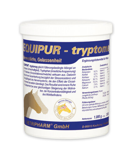 Vetripharm Equipur TRYPTOMAG 1000g Erg&auml;nzungsfuttermittel f&uuml;r Pferde
