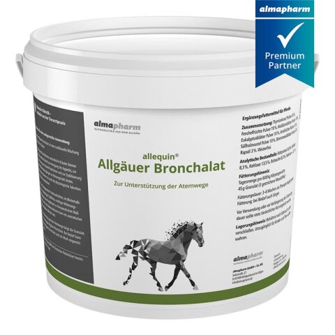 almapharm allequin&reg; Allg&auml;uer Bronchalat f&uuml;r Pferde Eimer 3kg