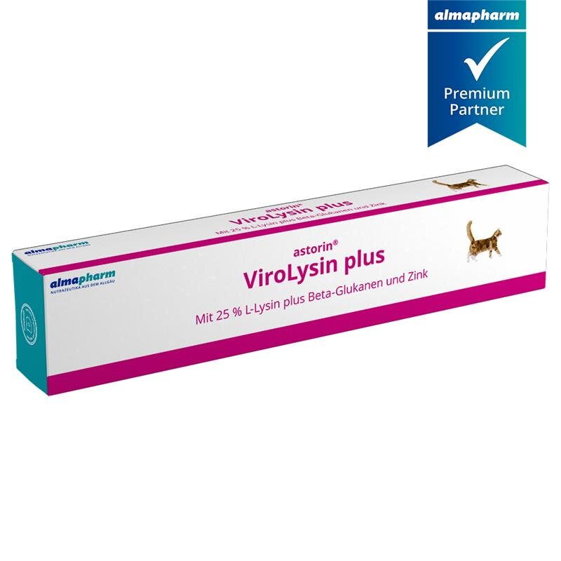 almapharm astorin® ViroLysin plus 30 g für Katzen
