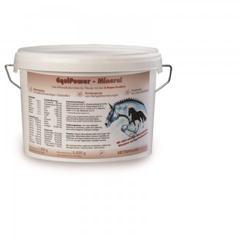 Vetripharm EquiPower Mineral Erg&auml;nzungsfuttermittel f&uuml;r Pferde 5,0kg