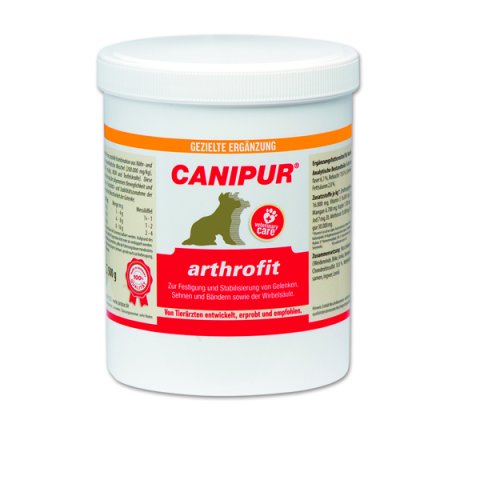 Vetripharm CANIPUR arthrofit Erg&auml;nzungsfuttermittel f&uuml;r Hunde 150g