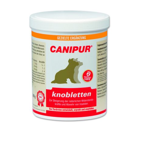 Vetripharm CANIPUR knobletten Erg&auml;nzungsfuttermittel f&uuml;r Hunde 500g
