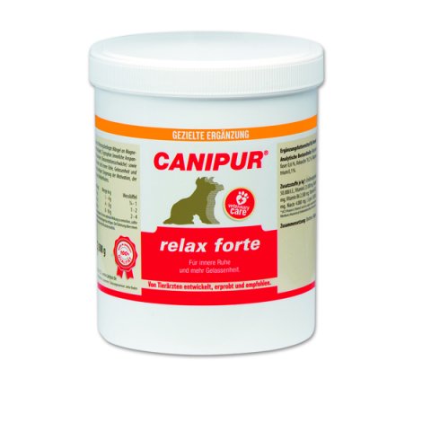 Vetripharm CANIPUR relax forte Erg&auml;nzungsfuttermittel f&uuml;r Hunde 500g