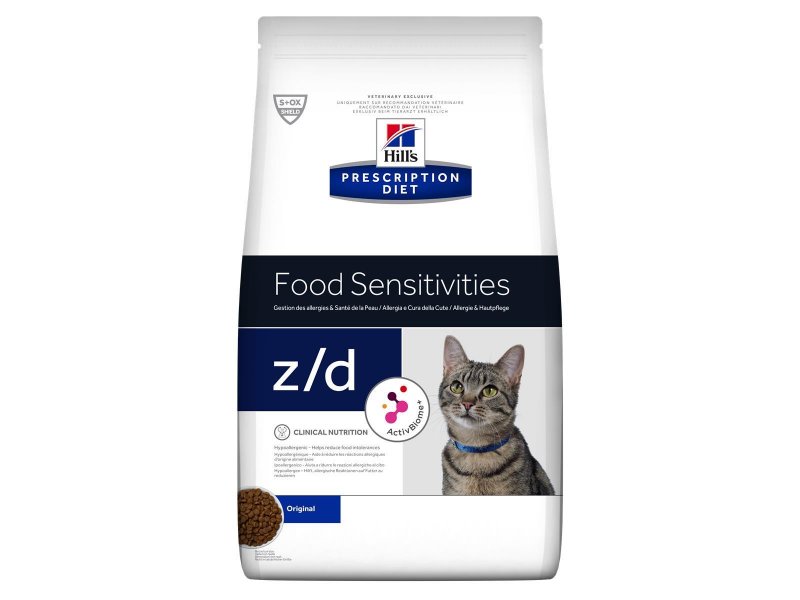 HILL'S Prescription DIET z/d Feline Low Allergen Trockenfutter fr Ka