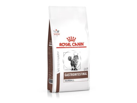 Royal Canin GASTROINTESTINAL HAIRBALL Trockenfutter f&uuml;r Katzen Beutel 4 kg