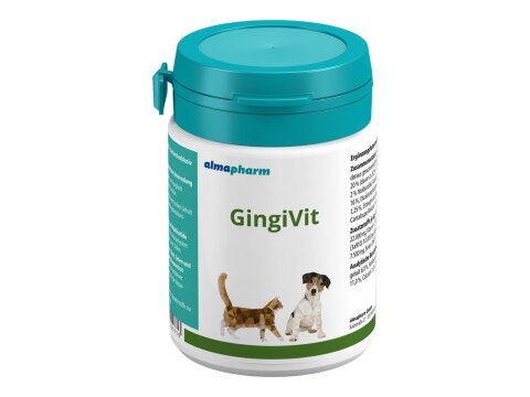 almapharm GingiVit Erg&auml;nzungsfuttermittel f&uuml;r Katzen 125 Tabletten