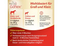 Boehringer Equitop Gonex&reg; Perlgranulat f&uuml;r gesunde Pferdegelenke 750 g begrenztes MHD!!!
