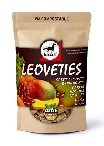 Leovet Leoveties Karotte, Mango &amp; Hagebutte 1 kg f&uuml;r Pferde begrenztes MHD!!!