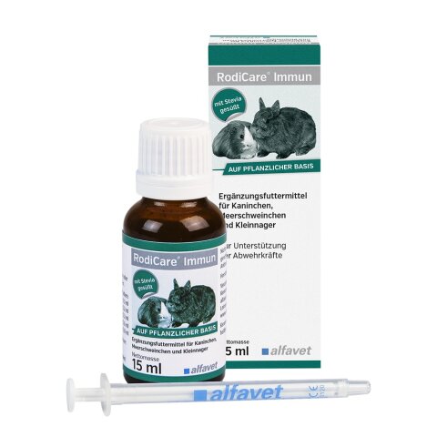 Alfavet RodiCare&reg; IMMUN 15ml f&uuml;r Meerschweinchen &amp; Kleinnager begrenztes MHD!!!