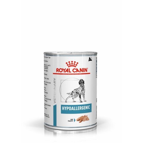 Royal Canin HYPOALLERGENIC Mousse (Loaf) 12 x 400 g Nassfutter f&uuml;r Hunde begrenztes MHD!!!