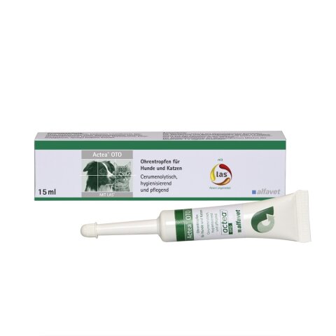 Alfavet Actea&reg; OTO 15ml Ohrentropfen f&uuml;r Hunde und Katzen begrenztes MHD!!!