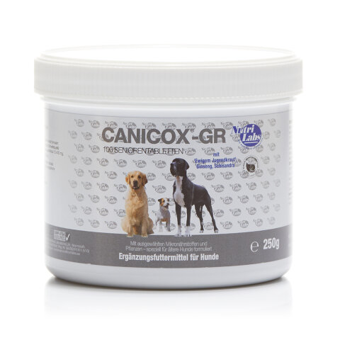 NUTRILABS CANICOX&reg; GR 100 Kautabletten f&uuml;r &auml;ltere Hunde begrenztes MHD!!!