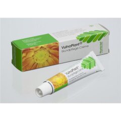 VulnoPlant Wundpflegecreme 10g zum Auftragen auf die Haut...
