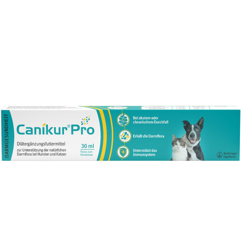 Boehringer Canikur&reg; Pro 30ml Paste Di&auml;t-Erg&auml;nzungsfuttermittel f&uuml;r Hunde und Katzen begrenztes MHD!!!