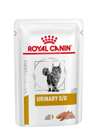 Royal Canin URINARY S/O Mousse (Loaf) Frischebeutel 12 x 85g  f&uuml;r Katzen begrenztes MHD!!!