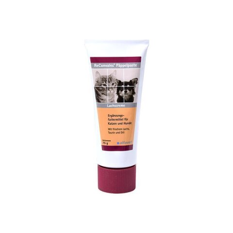 Alfavet ReConvales&reg; P&auml;ppelpaste 75g f&uuml;r Katzen und Hunde begrenztes MHD!!!
