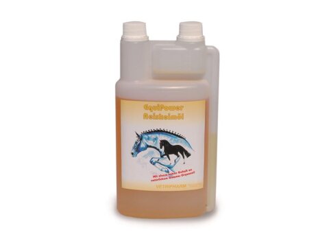 Vetripharm EquiPower REISKEIM&Ouml;L 1 Liter Einzelfuttermittel f&uuml;r Pferde begrenztes MHD!!!