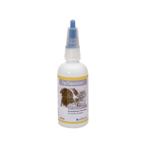 Alfavet EpiSqualan&reg; 100ml Ohrreiniger f&uuml;r Hunde und Katzen begrenztes MHD!!!