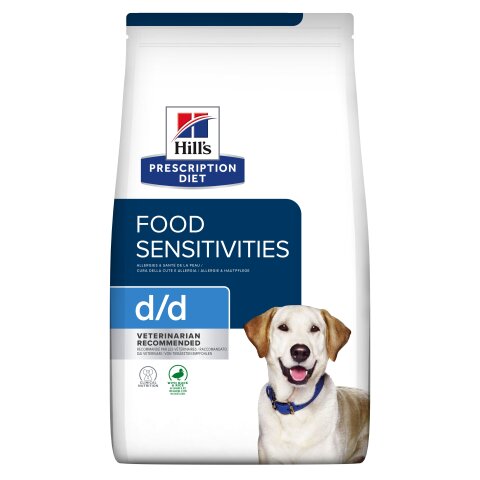 HILLS Prescription DIET d/d mit Ente und Reis Trockenfutter 4 kg f&uuml;r Hunde