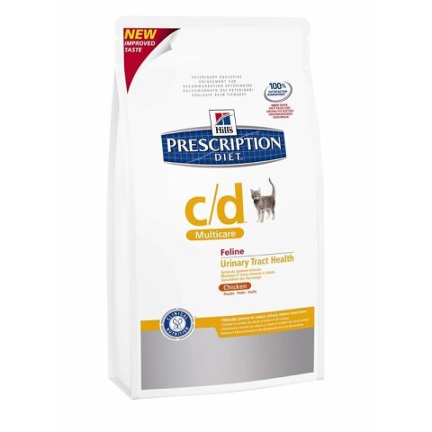 HILLS Prescription DIET c/d Multicare Feline Huhn Trockenfutter 3 kg f&uuml;r Katzen