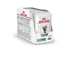 Royal Canin SATIETY WEIGHT MANAGEMENT Feine St&uuml;ckchen in So&szlig;e Frischebeutel f&uuml;r Katzen 12 x 85g