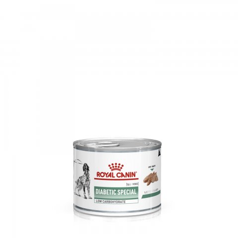 Royal Canin DIABETIC SPECIAL LOW Carbohydrate Mousse Nassfutter f&uuml;r Hunde 12 x 195 g