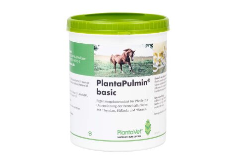 PlantaVet PlantaPulmin basic Pellets 1kg Dose Erg&auml;nzungsfuttermittel f&uuml;r Pferde